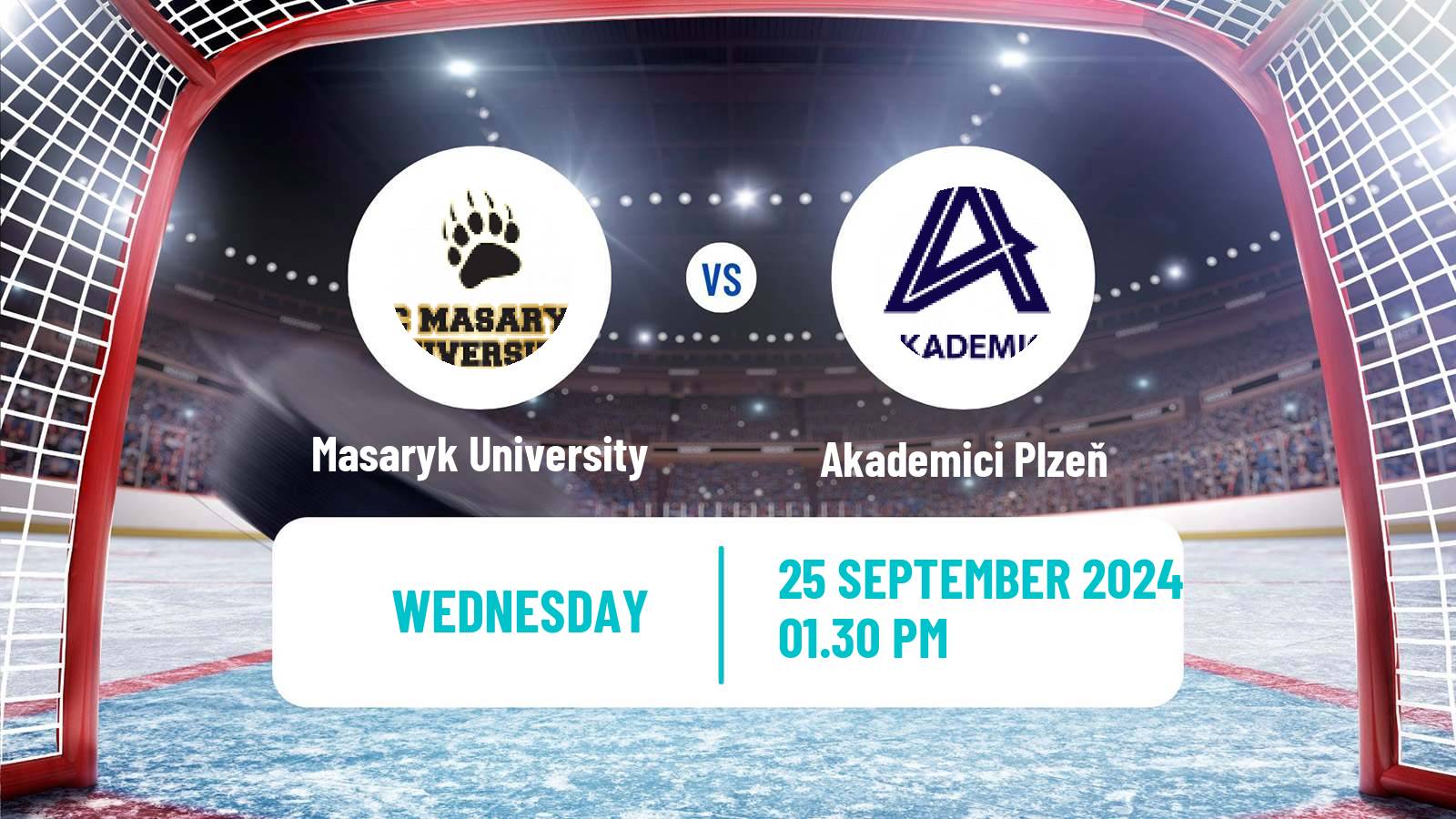 Hockey Czech ULLH Masaryk University - Akademici Plzeň