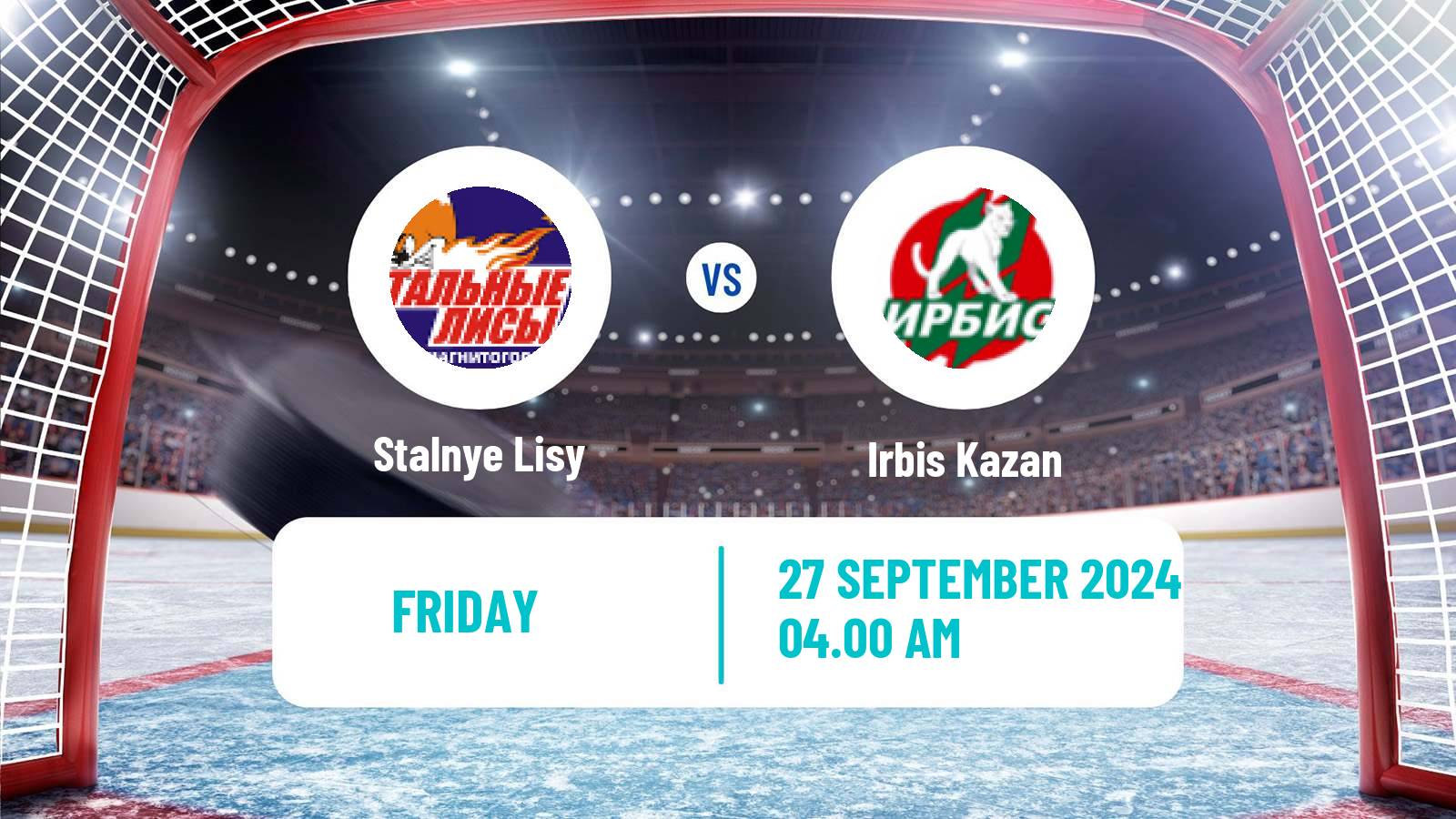 Hockey MHL Stalnye Lisy - Irbis Kazan