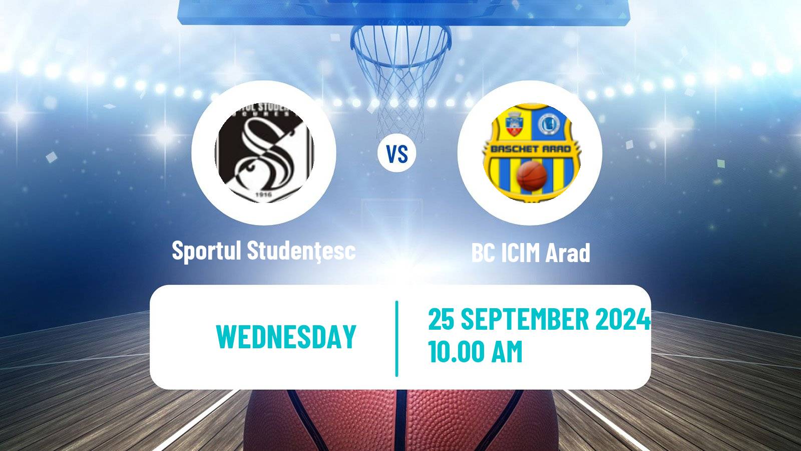 Basketball Romanian Cup Basketball Women Sportul Studenţesc - ICIM Arad