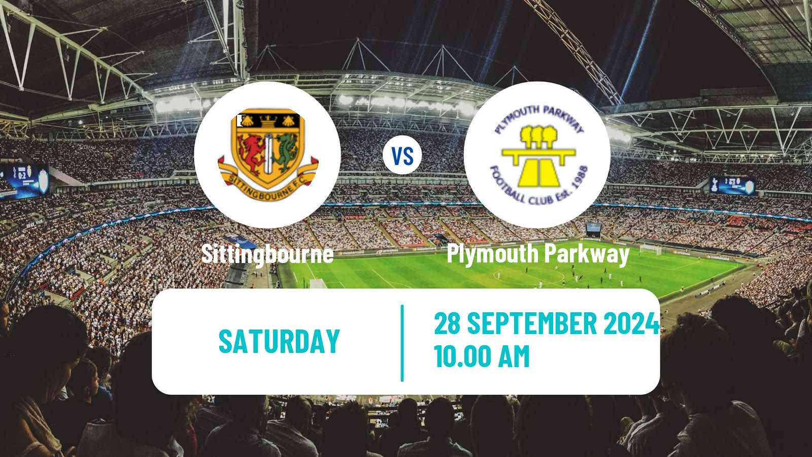 Soccer English FA Cup Sittingbourne - Plymouth Parkway