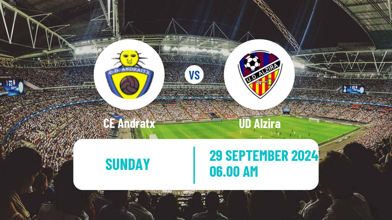 Soccer Spanish Segunda RFEF - Group 3 Andratx - Alzira