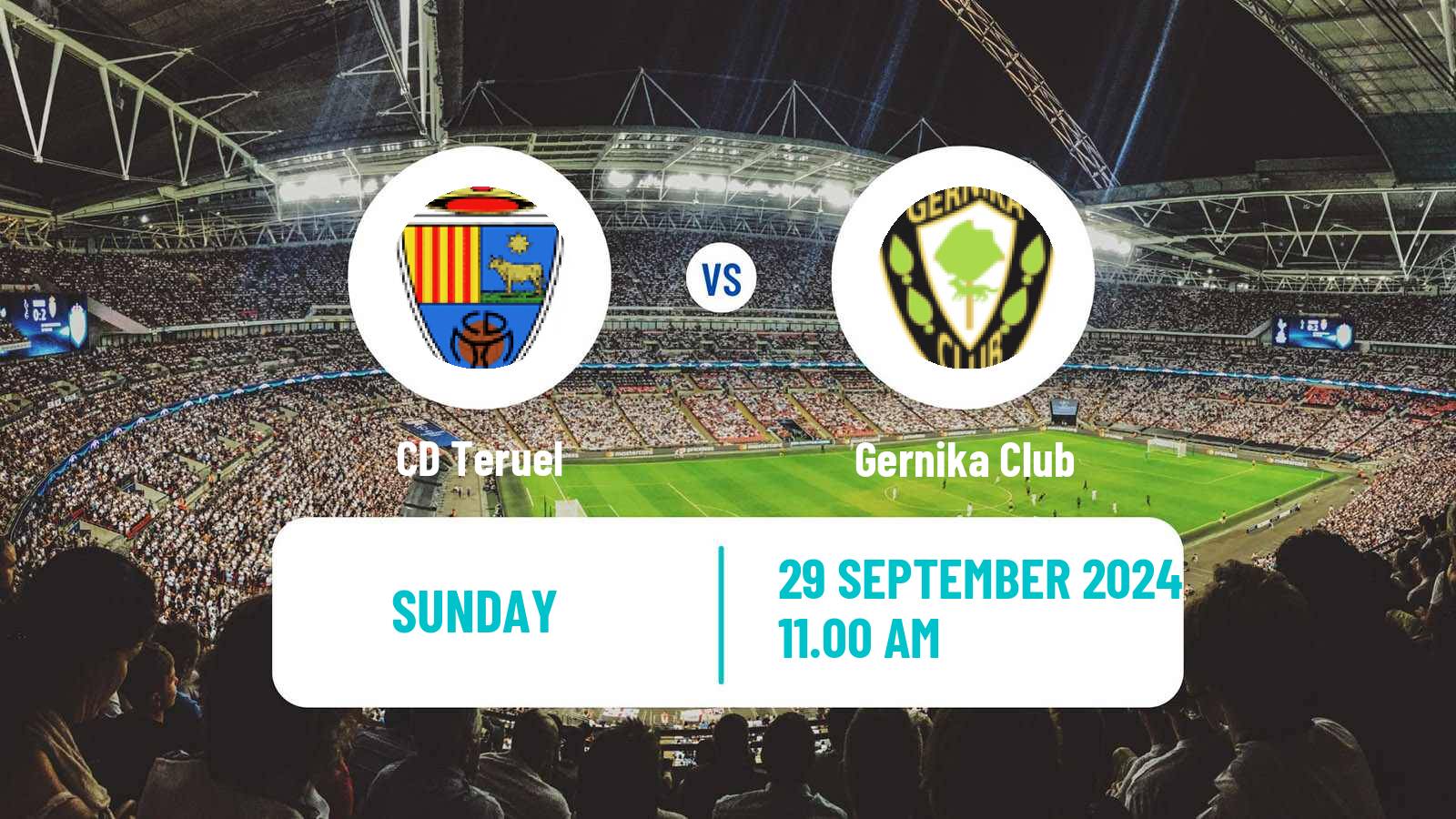 Soccer Spanish Segunda RFEF - Group 2 Teruel - Gernika