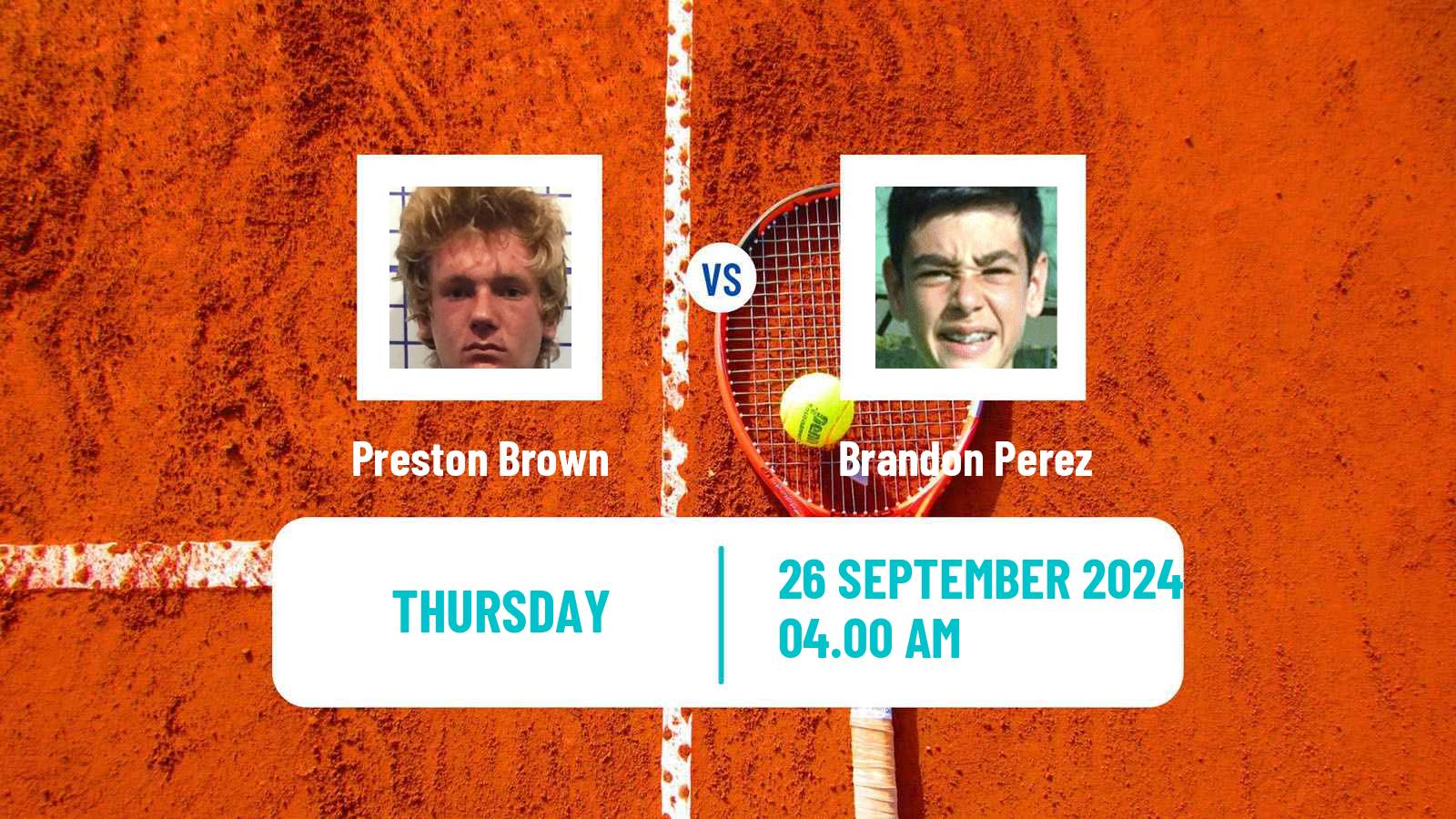 Tennis ITF M25 Kigali Men Preston Brown - Brandon Perez