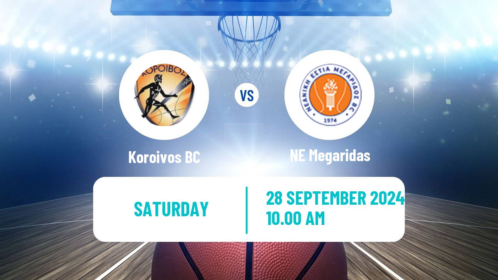 Basketball Greek Cup Basketball Koroivos - Megaridas