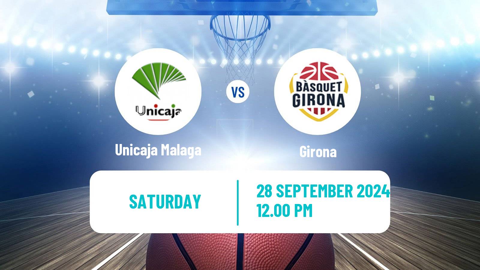 Basketball Spanish ACB League Unicaja Malaga - Girona