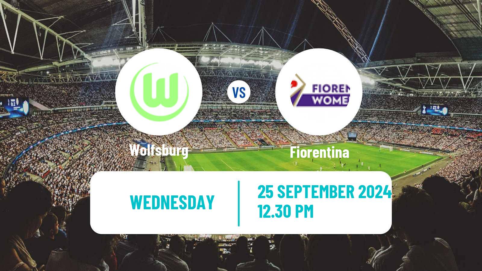 Soccer UEFA Champions League Women Wolfsburg - Fiorentina