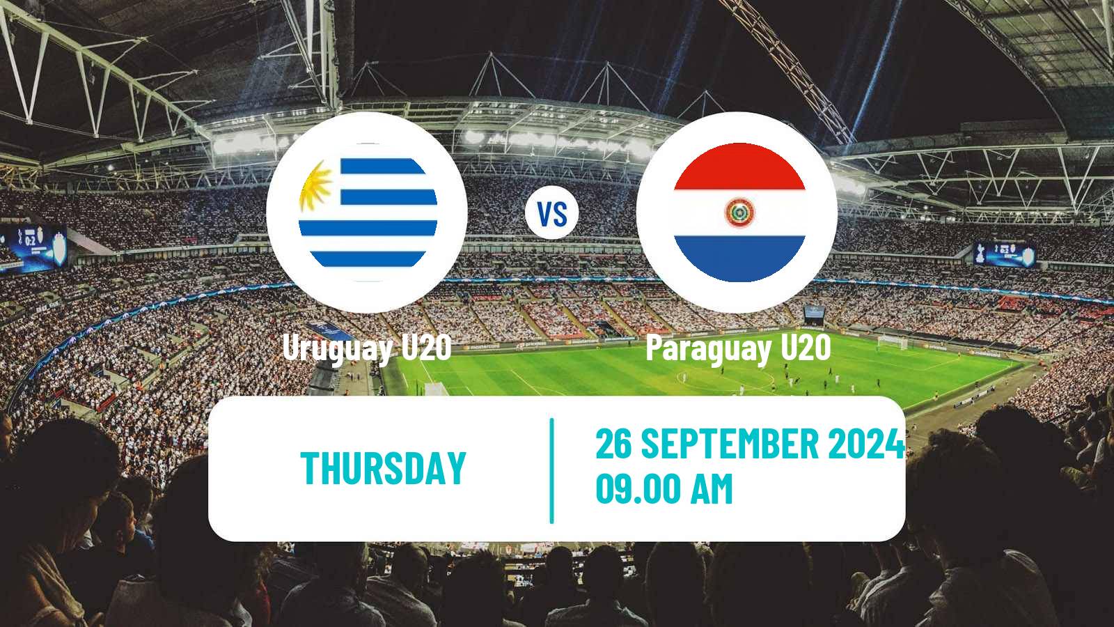 Soccer Friendly Uruguay U20 - Paraguay U20