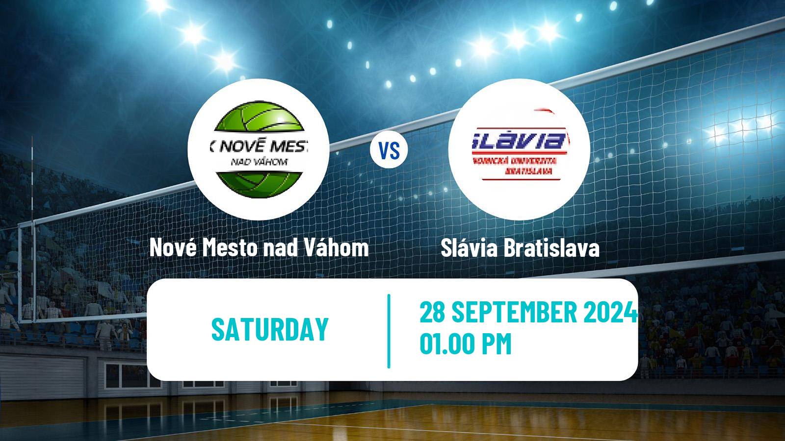 Volleyball Slovak Extraliga Volleyball Women Nové Mesto nad Váhom - Slávia Bratislava