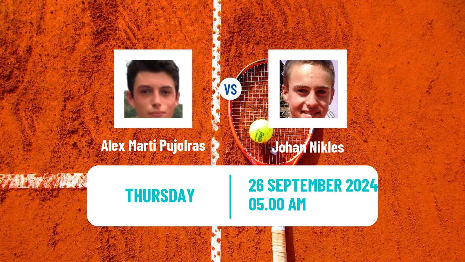 Tennis ITF M25 Sabadell 2 Men Alex Marti Pujolras - Johan Nikles