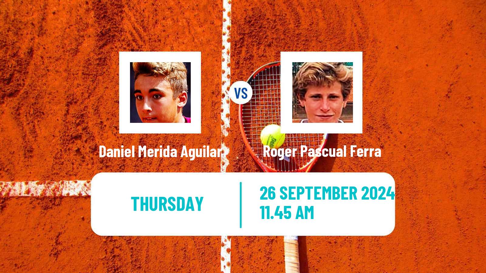 Tennis ITF M25 Sabadell 2 Men Daniel Merida Aguilar - Roger Pascual Ferra