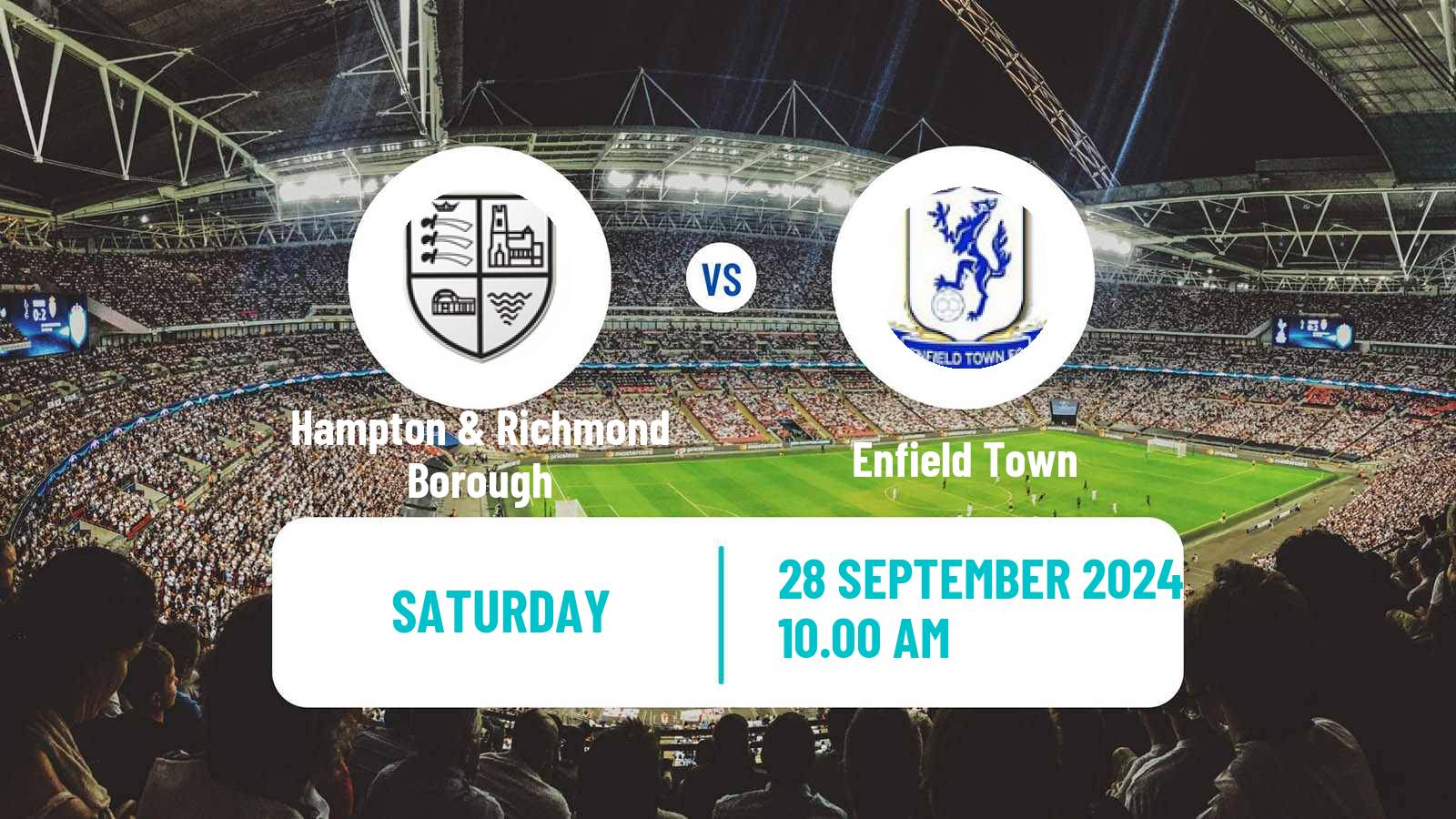 Soccer English National League South Hampton & Richmond Borough - Enfield Town