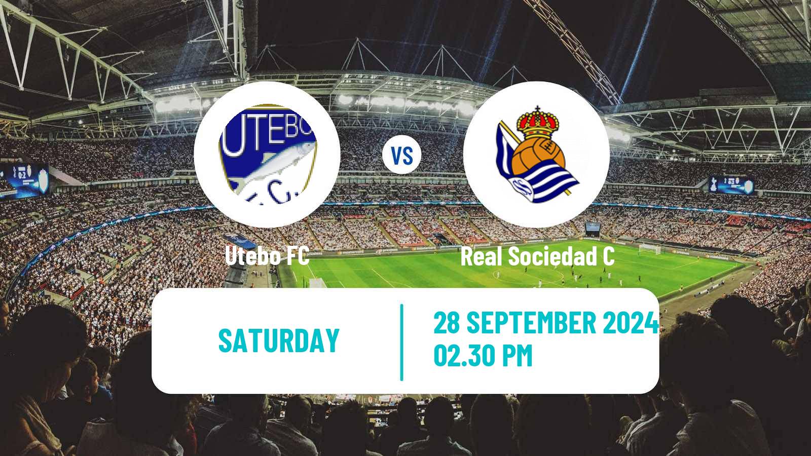 Soccer Spanish Segunda RFEF - Group 2 Utebo - Real Sociedad C