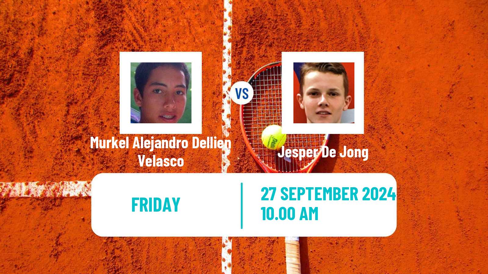 Tennis Antofagasta Challenger Men Murkel Alejandro Dellien Velasco - Jesper De Jong