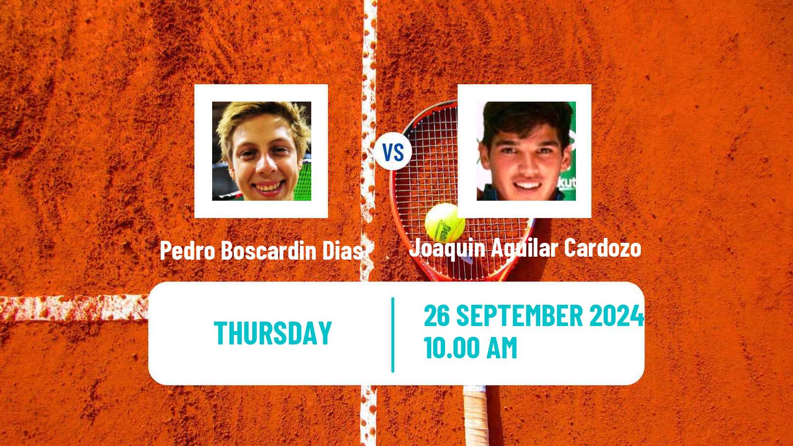 Tennis ITF M15 Asuncion 2 Men Pedro Boscardin Dias - Joaquin Aguilar Cardozo