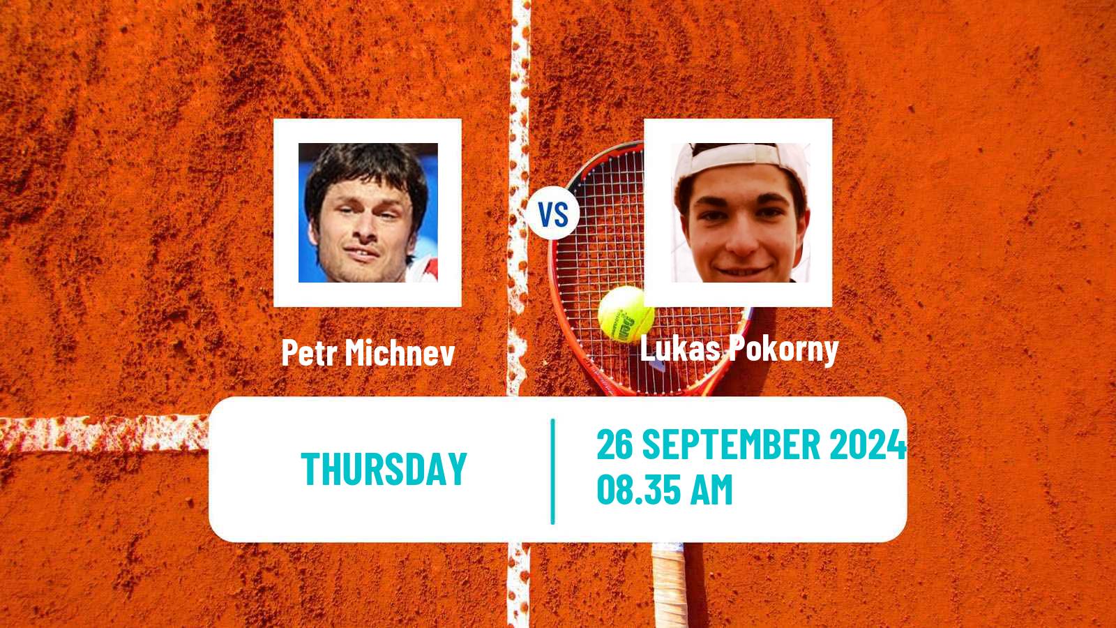 Tennis ITF M15 Trnava Men Petr Michnev - Lukas Pokorny