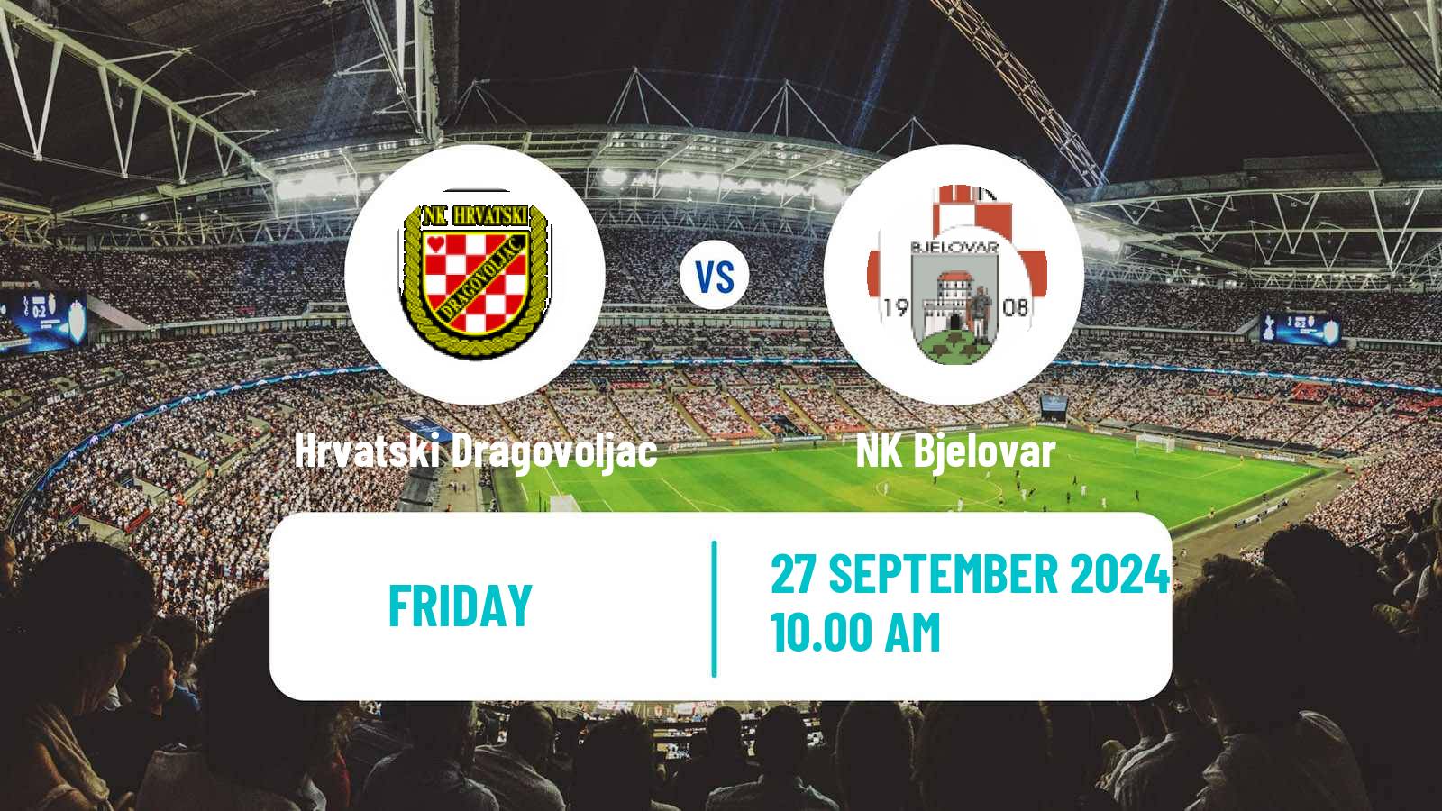 Soccer Croatian Druga NL Hrvatski Dragovoljac - Bjelovar