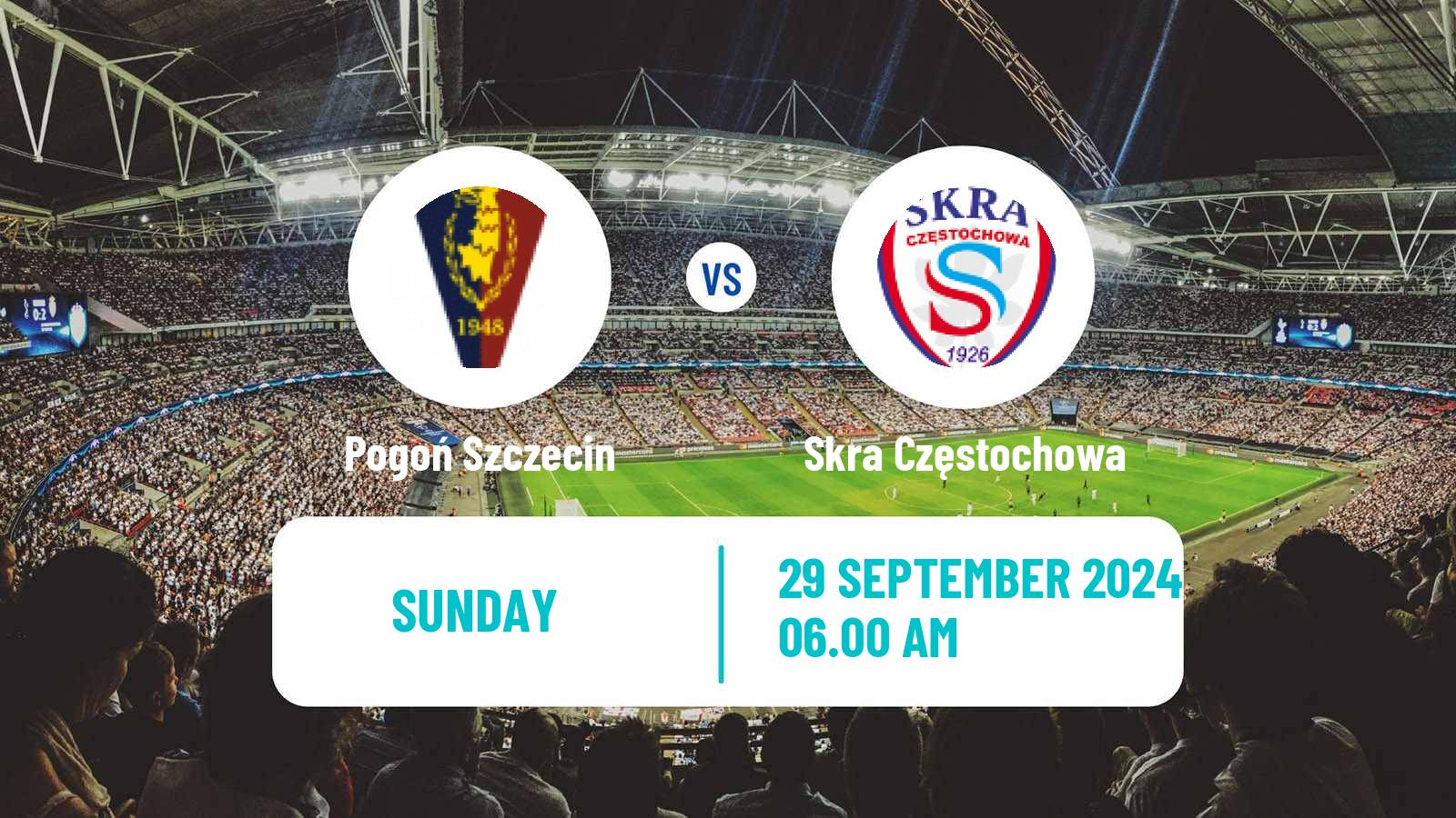 Soccer Polish Ekstraliga Women Pogoń Szczecin - Skra Częstochowa