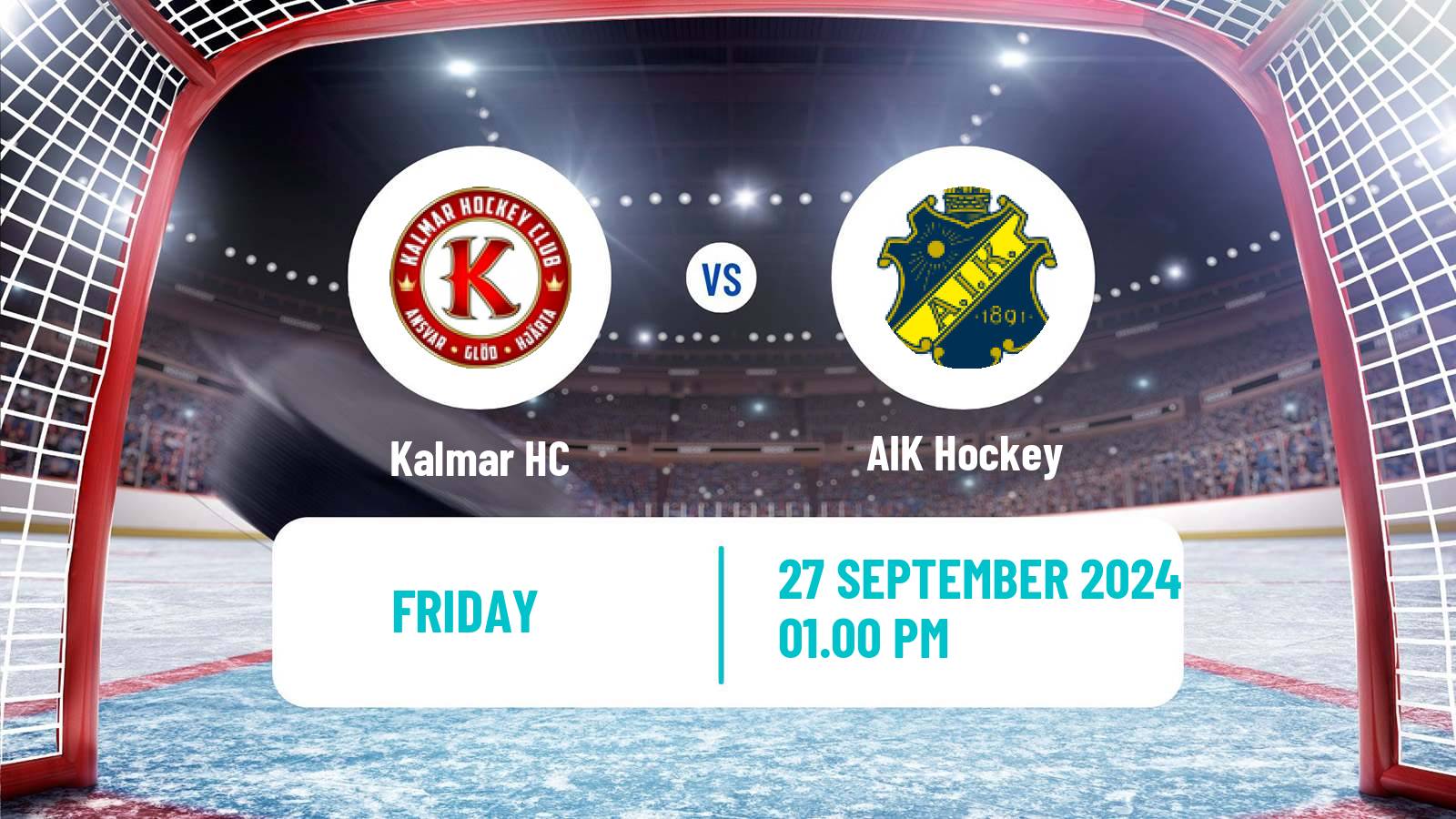 Hockey Swedish Hockey Allsvenskan Kalmar - AIK