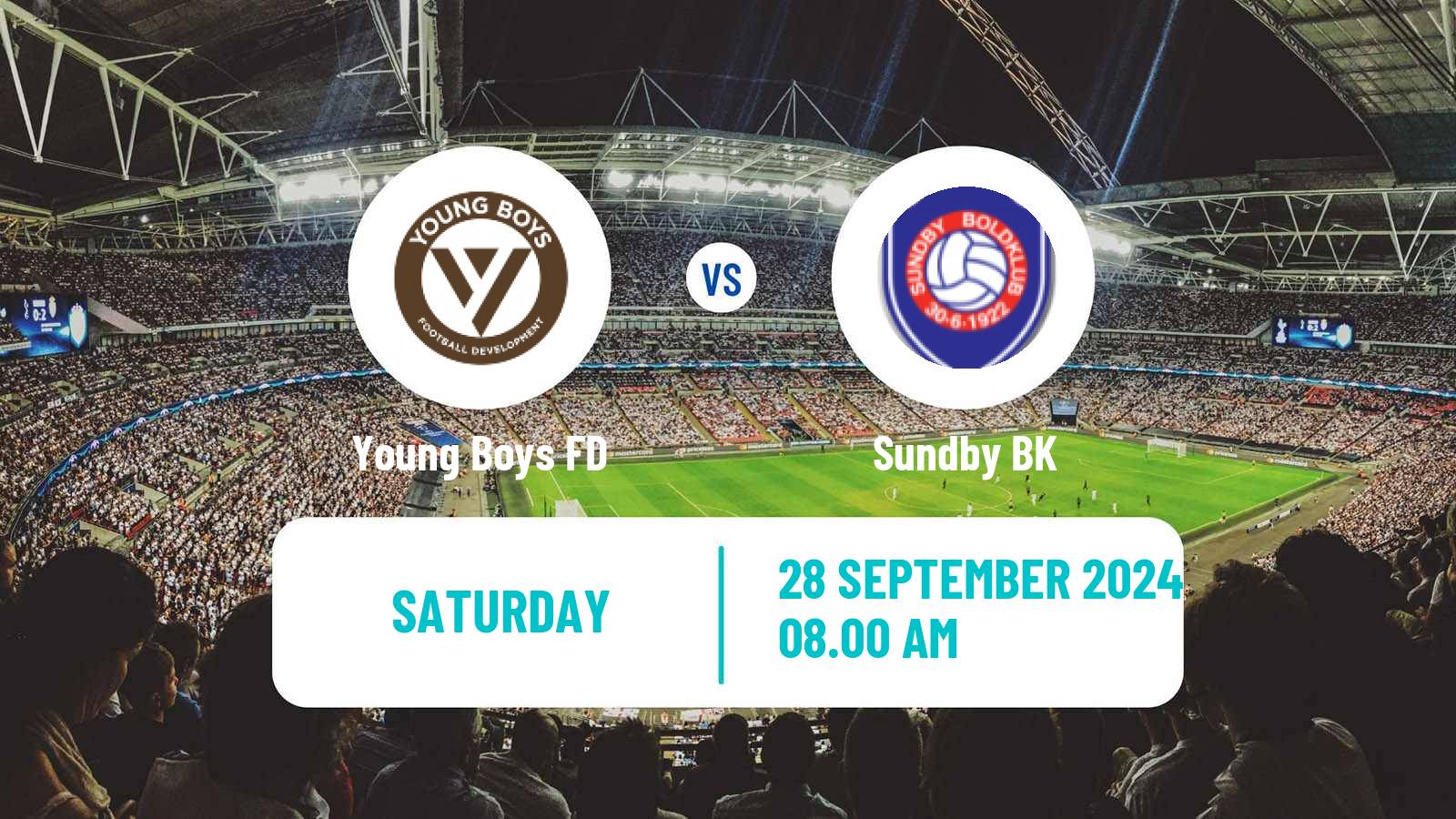 Soccer Danish 3 Division Young Boys FD - Sundby