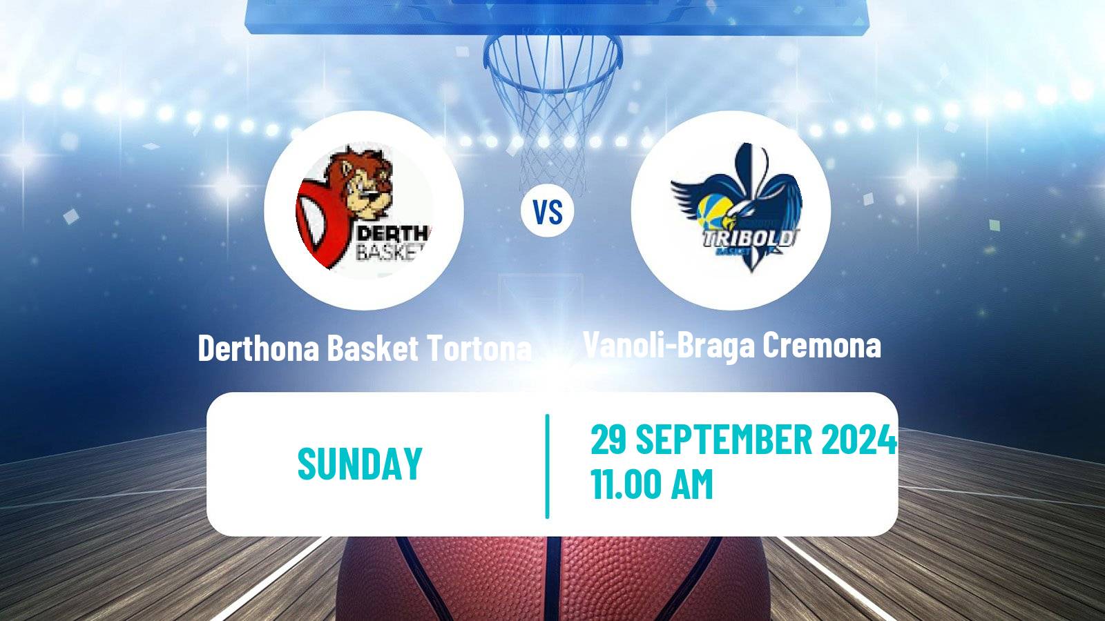 Basketball Italian Lega A Basketball Derthona Basket Tortona - Vanoli-Braga Cremona