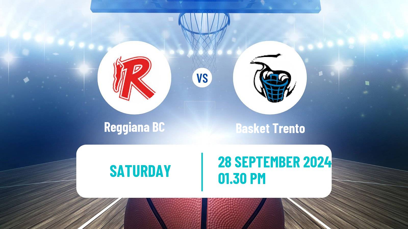 Basketball Italian Lega A Basketball Reggiana - Basket Trento