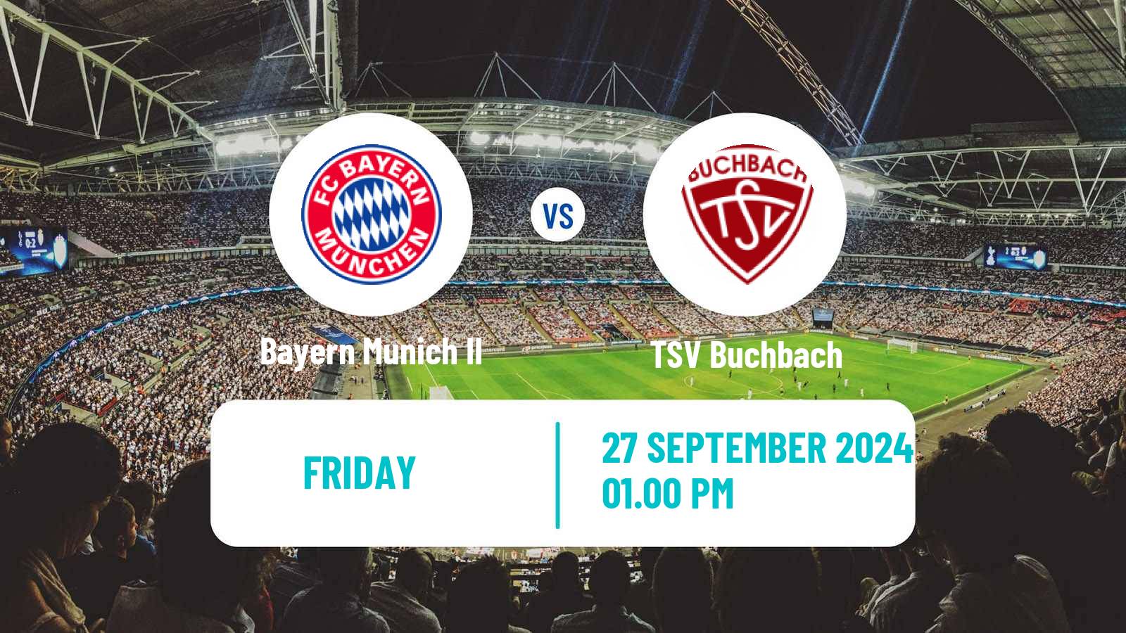 Soccer German Regionalliga Bayern Bayern Munich II - Buchbach