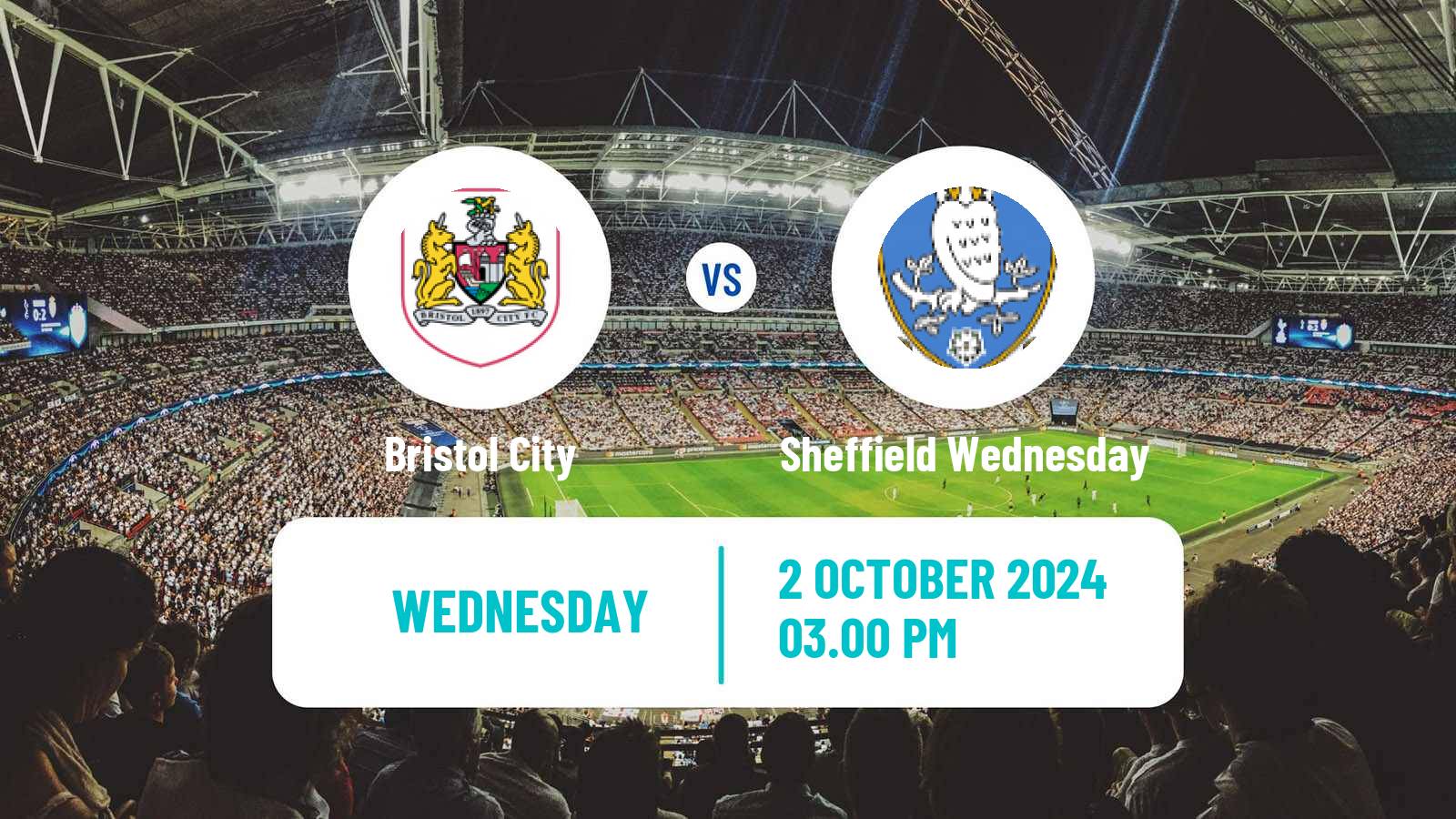 Soccer English League Championship Bristol City - Sheffield Wednesday