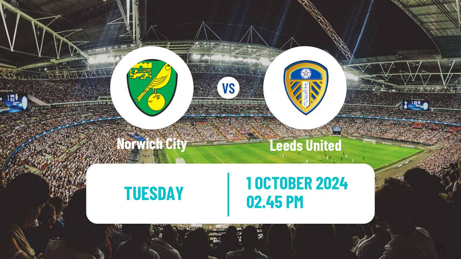 Soccer English League Championship Norwich City - Leeds United