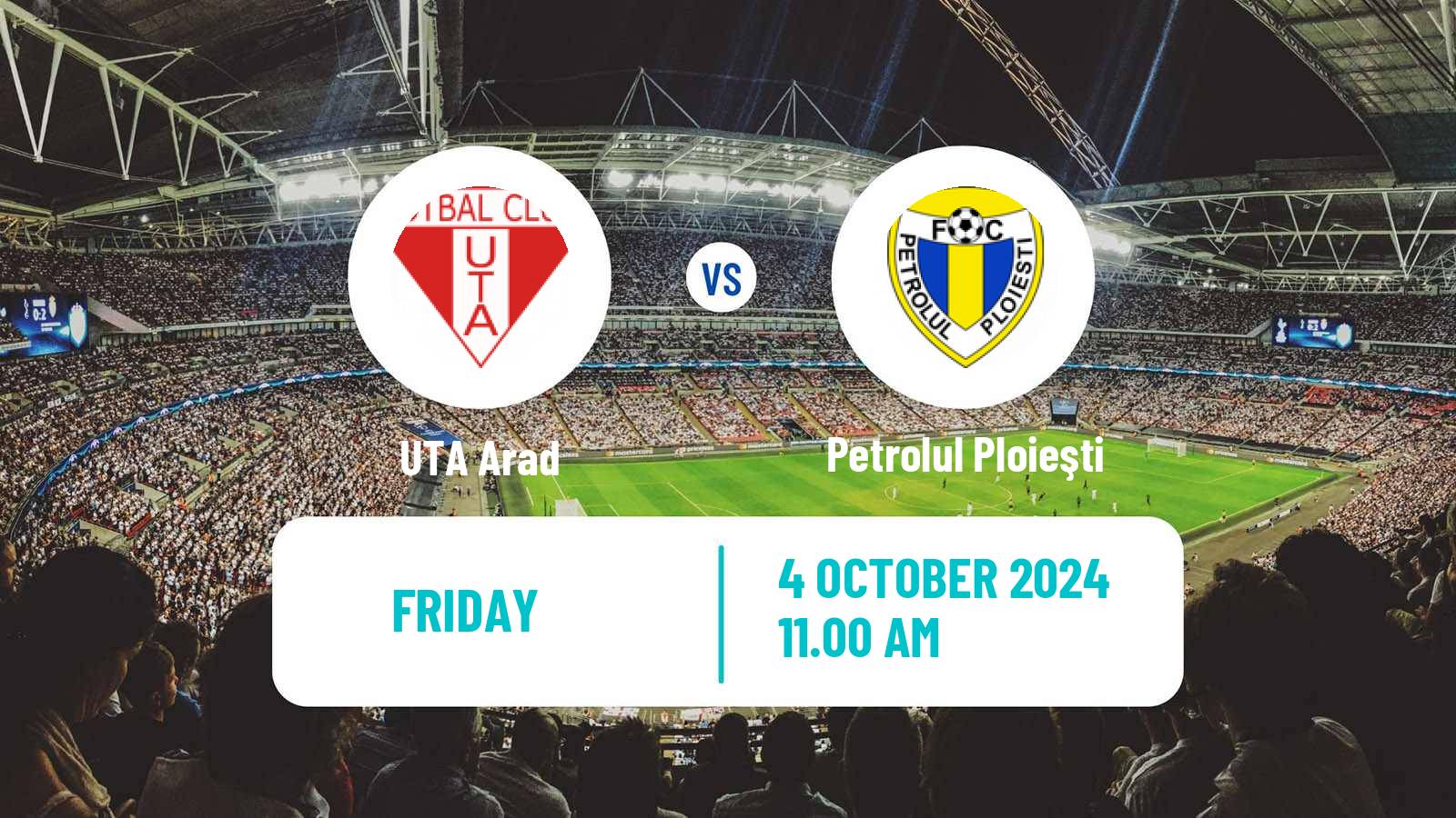 Soccer Romanian Liga 1 UTA Arad - Petrolul Ploieşti