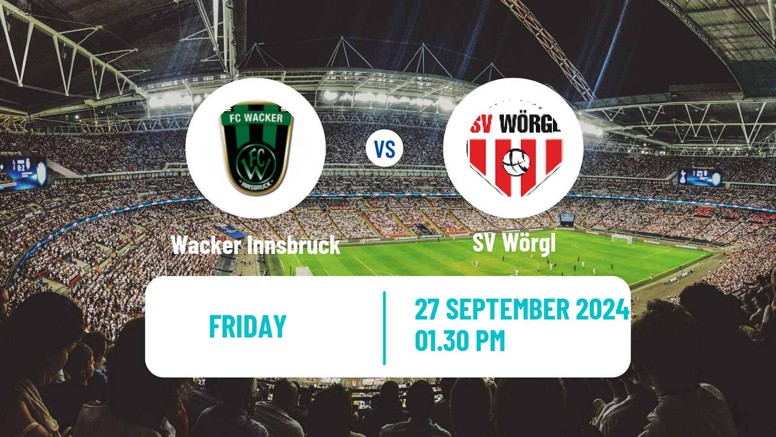 Soccer Austrian Landesliga Tirol Wacker Innsbruck - Wörgl