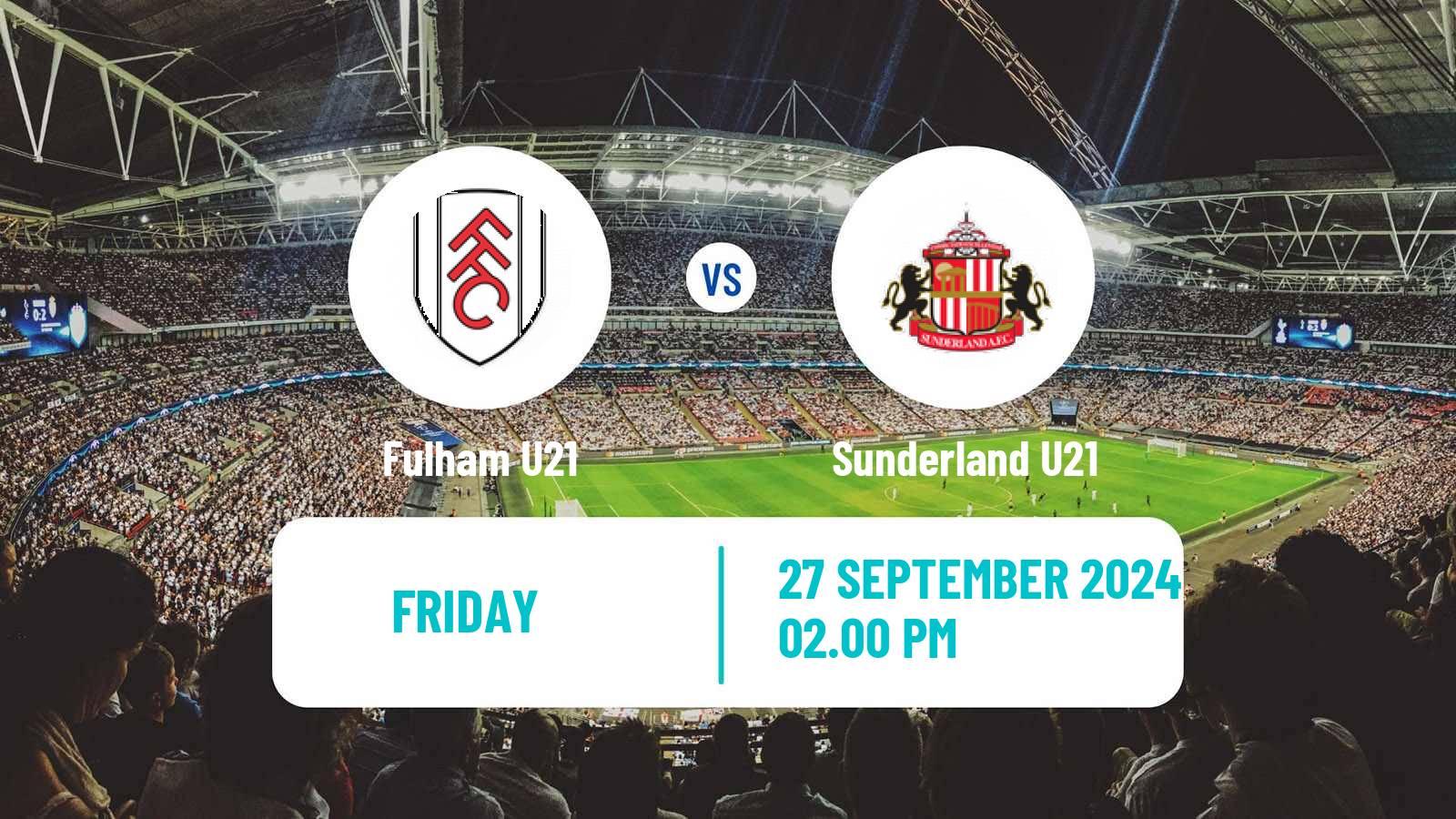 Soccer English Premier League 2 Fulham U21 - Sunderland U21