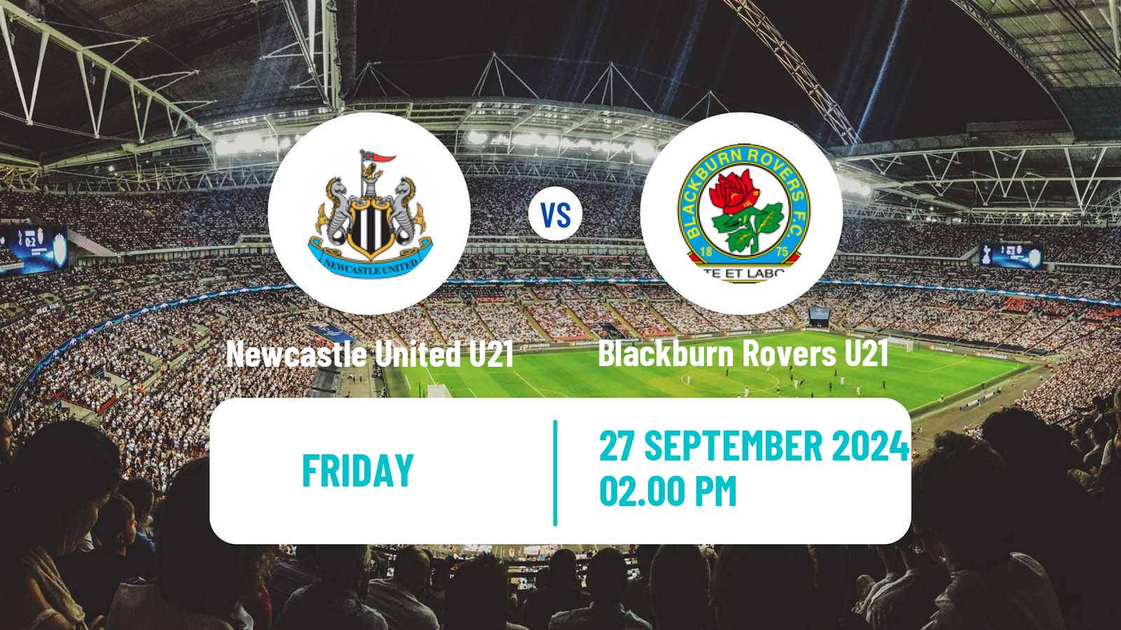 Soccer English Premier League 2 Newcastle United U21 - Blackburn Rovers U21