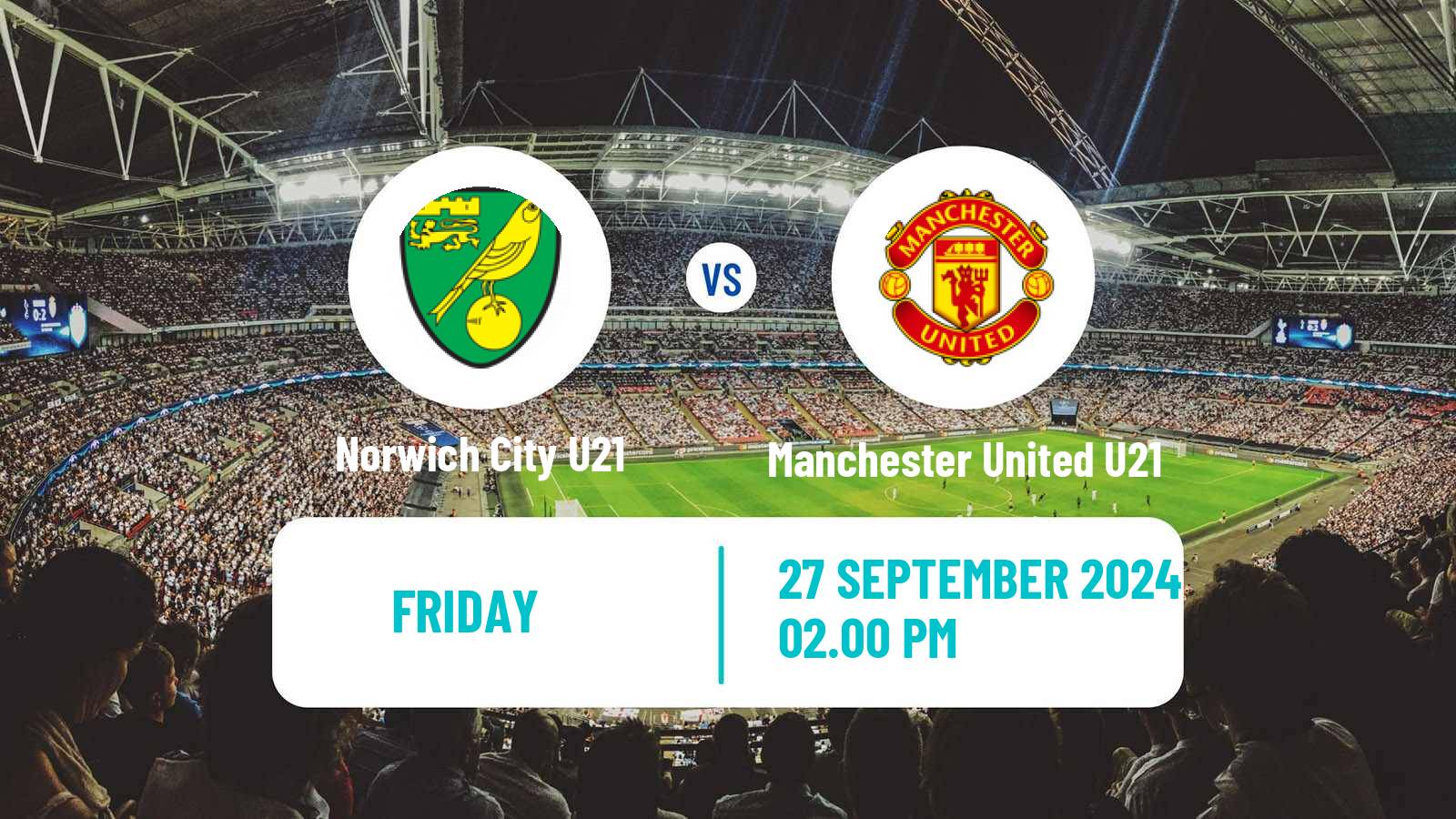 Soccer English Premier League 2 Norwich City U21 - Manchester United U21