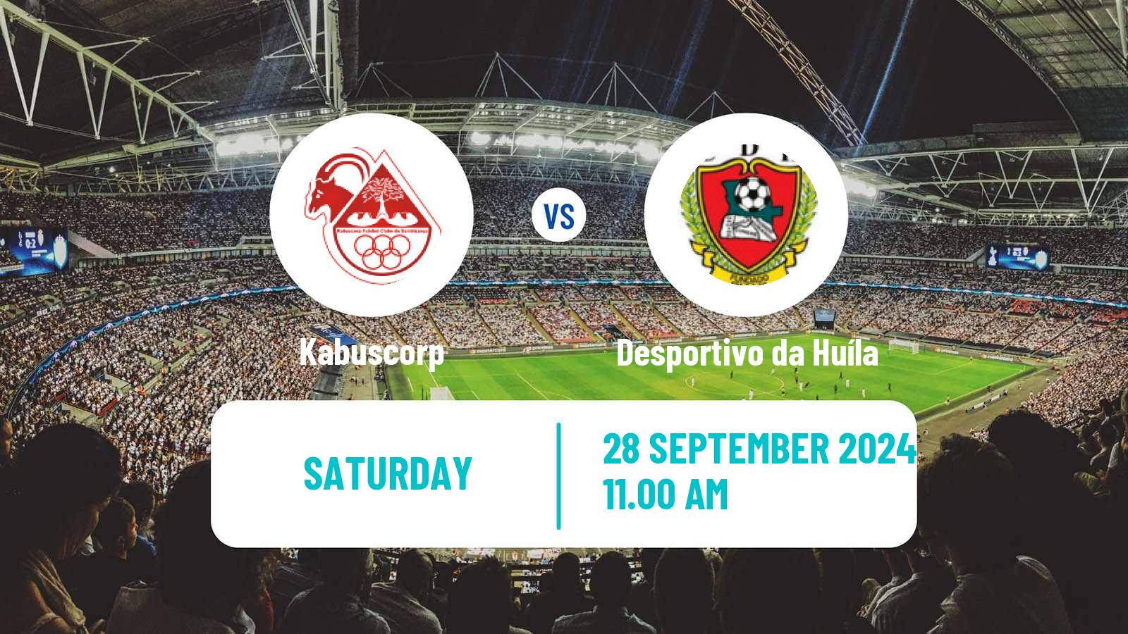 Soccer Angolan Girabola Kabuscorp - Desportivo da Huíla