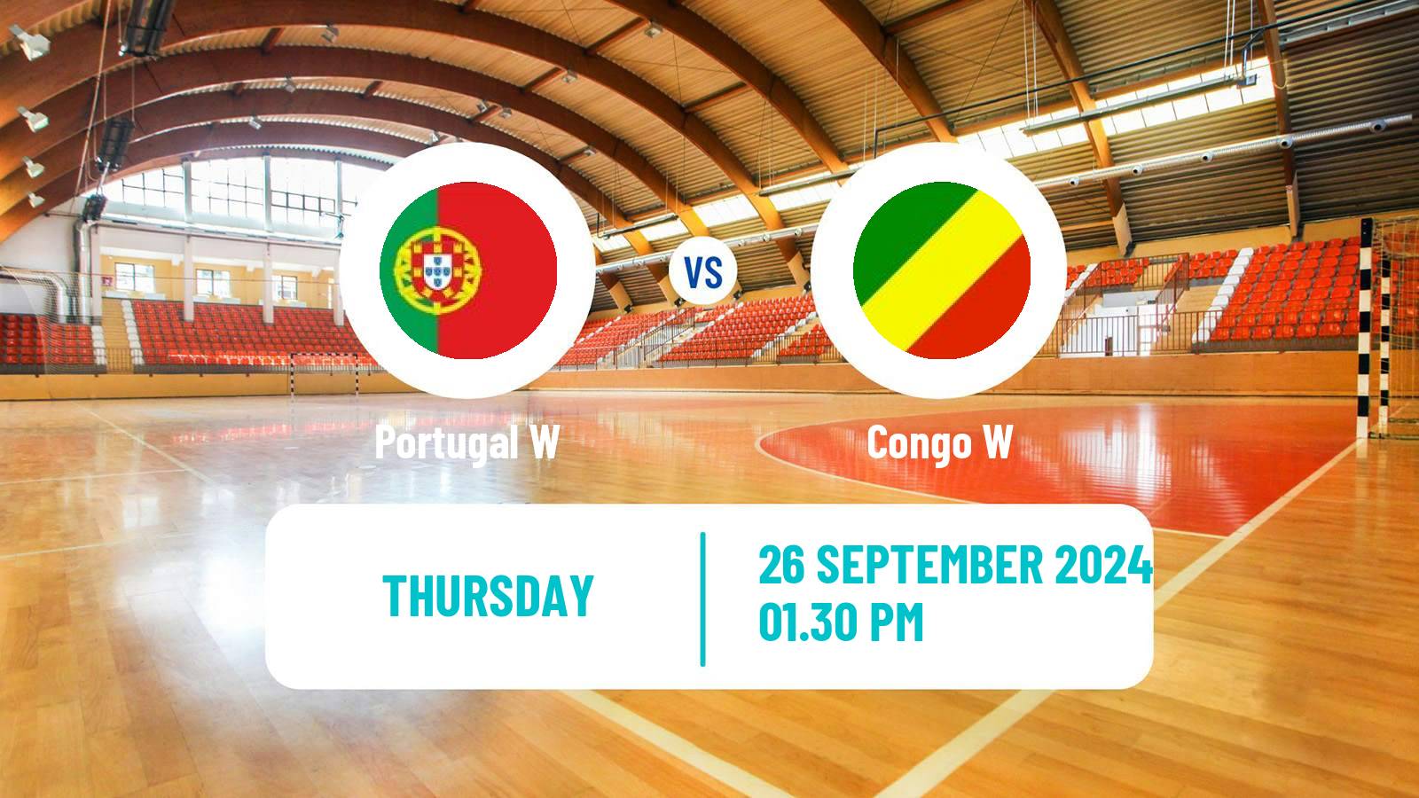 Handball Friendly International Handball Women Portugal W - Congo W