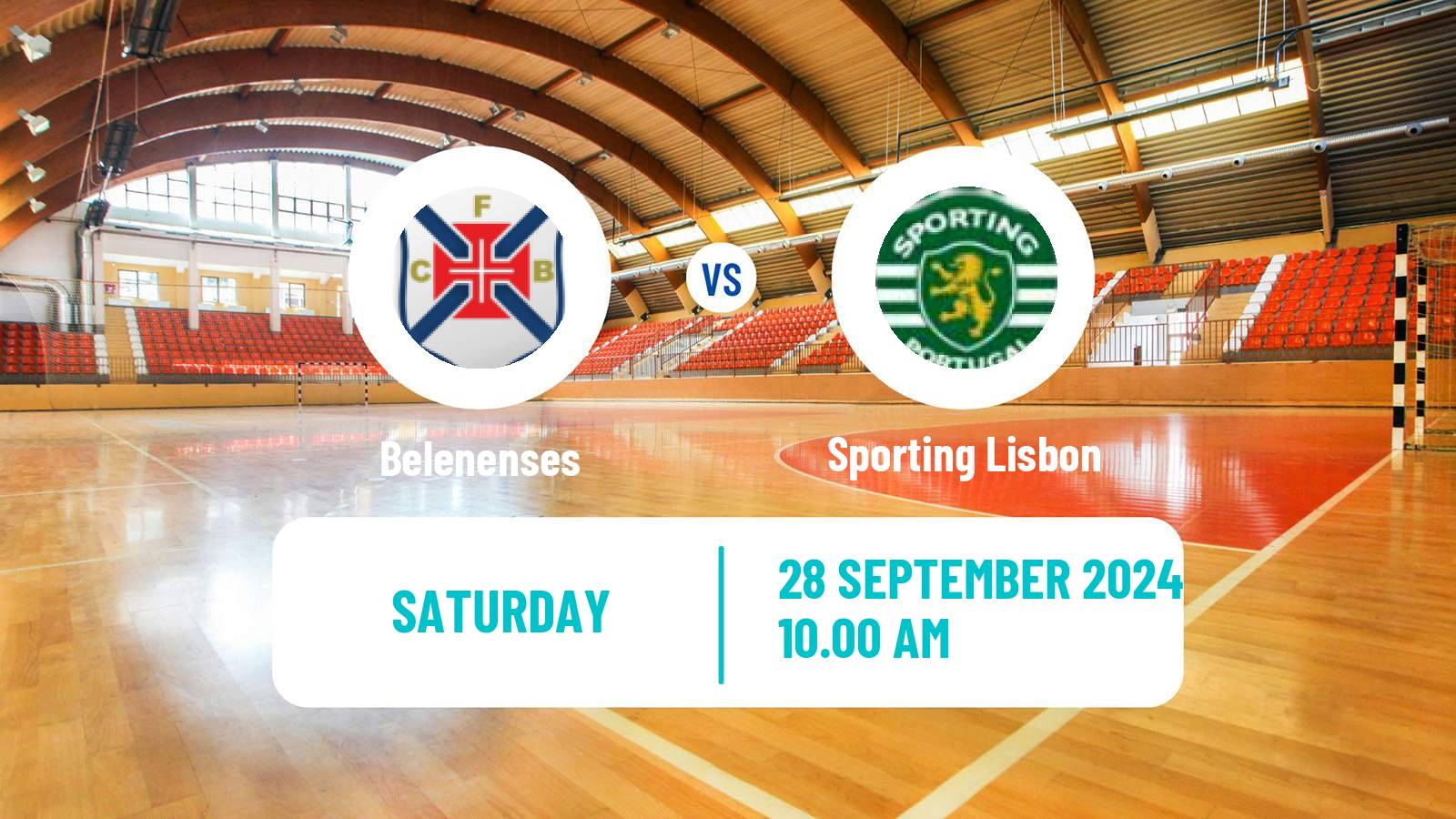 Handball Portuguese Andebol 1 Belenenses - Sporting Lisbon