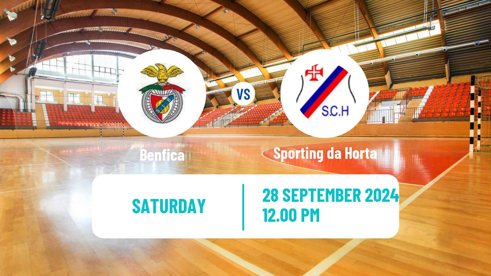 Handball Portuguese Andebol 1 Benfica - Sporting da Horta