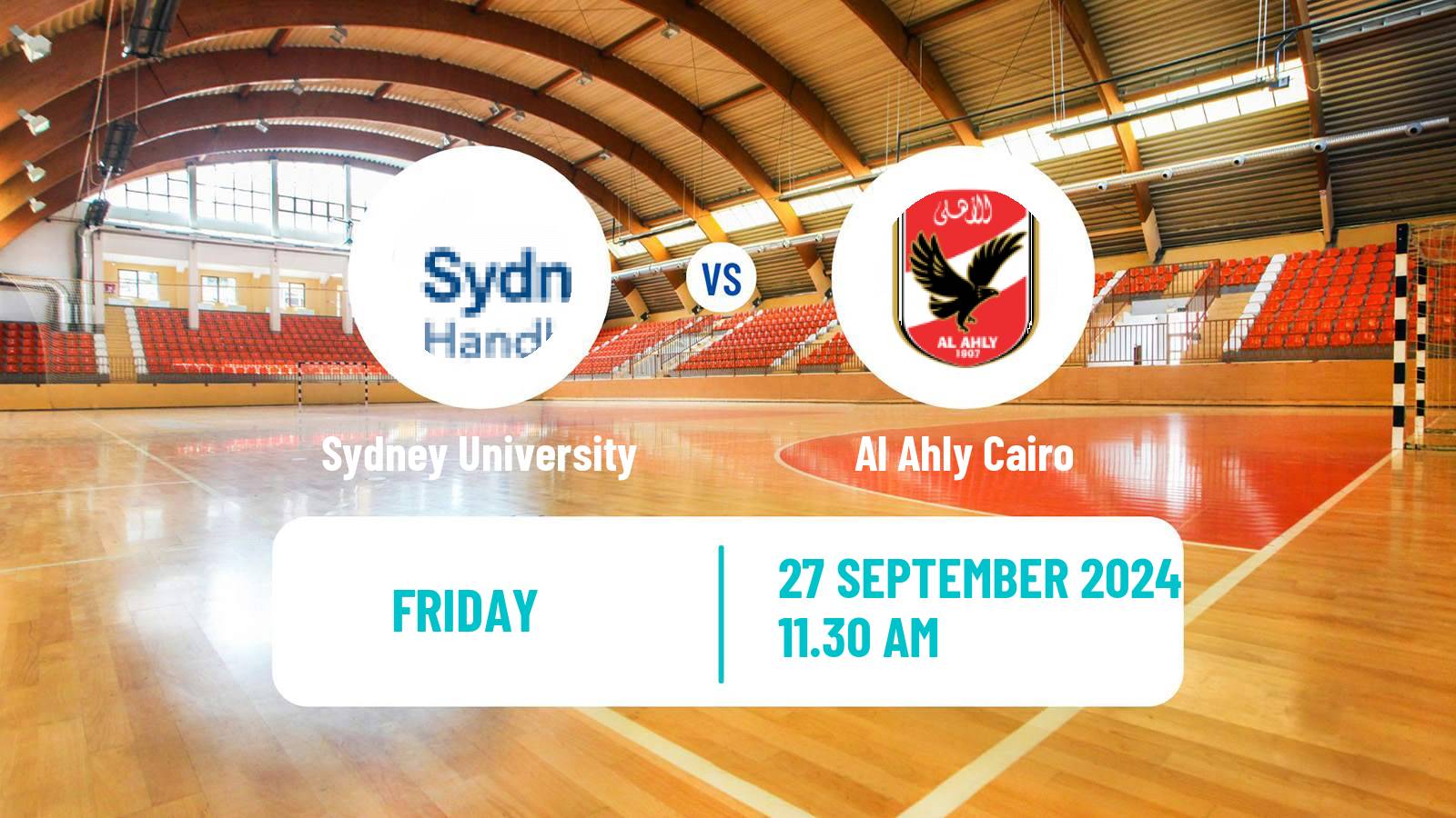 Handball Super Globe Sydney University - Al Ahly Cairo