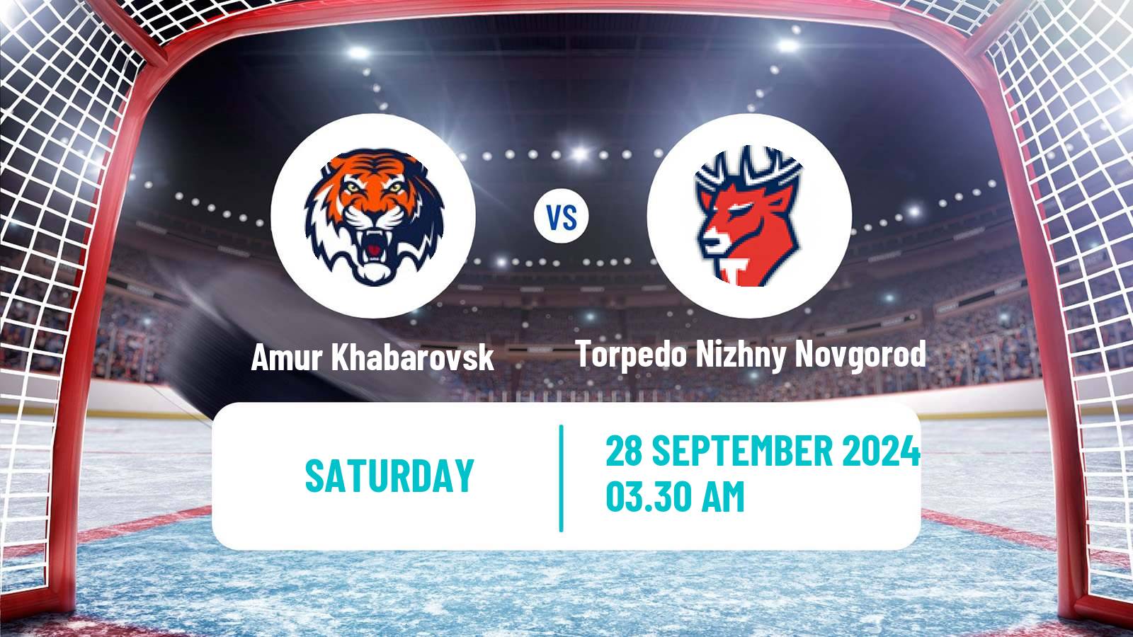 Hockey KHL Amur Khabarovsk - Torpedo Nizhny Novgorod