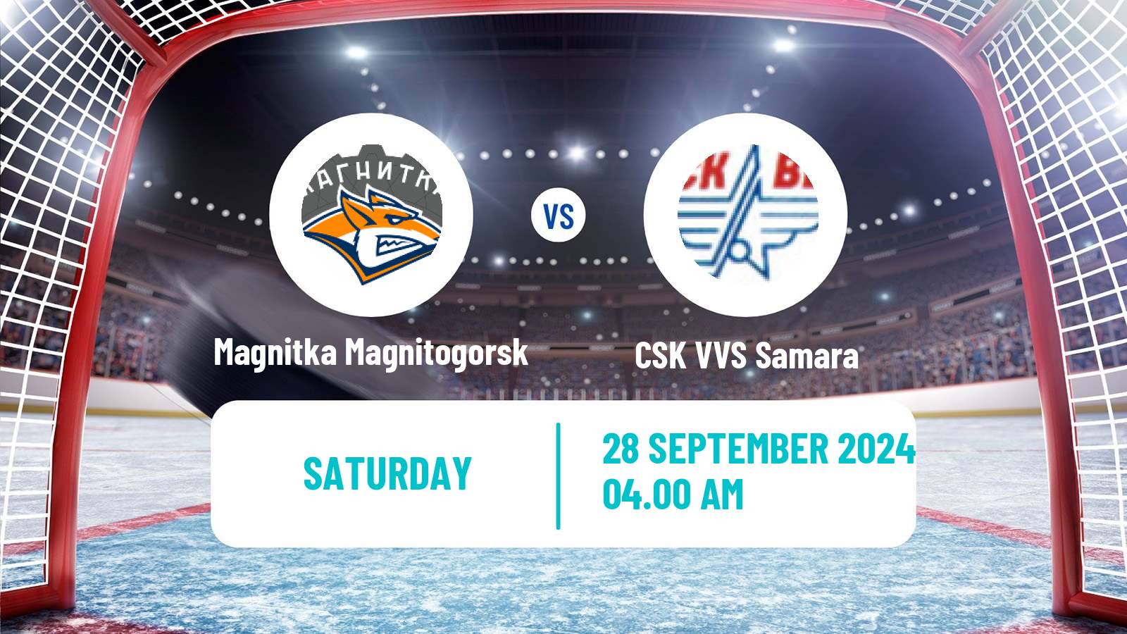 Hockey VHL Magnitka Magnitogorsk - CSK VVS Samara