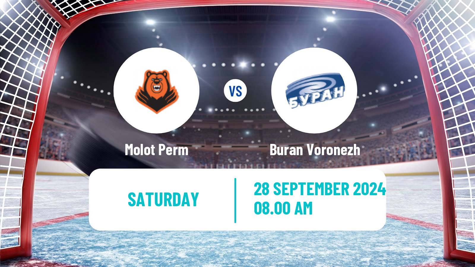 Hockey VHL Molot Perm - Buran Voronezh