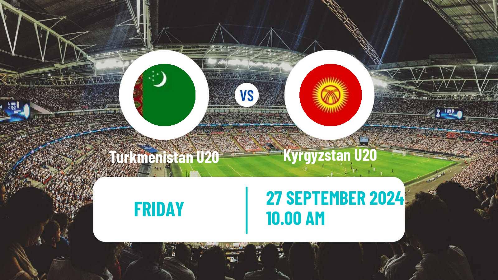 Soccer AFC Championship U20 Turkmenistan U20 - Kyrgyzstan U20