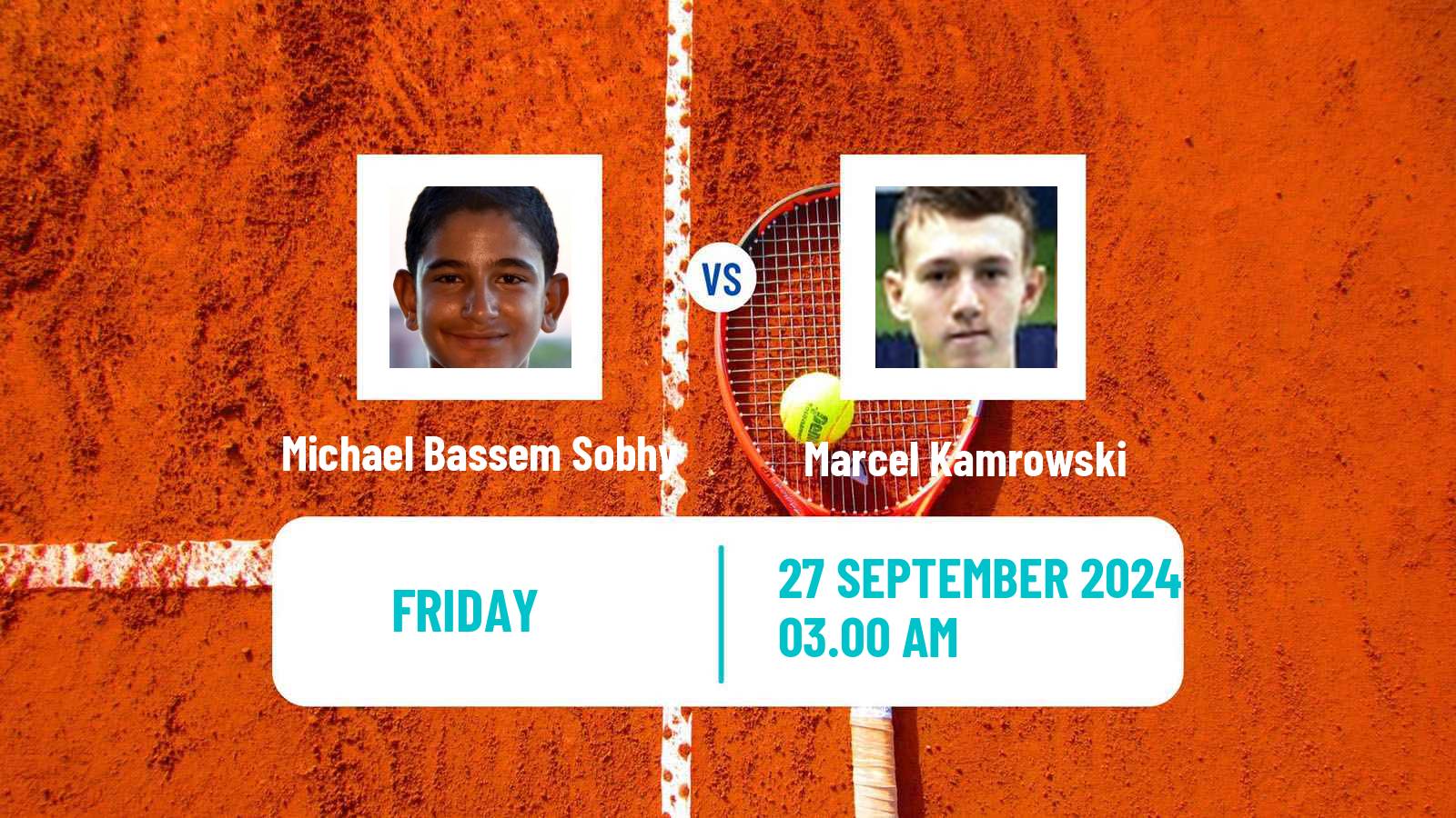 Tennis ITF M15 Sharm Elsheikh 11 Men Michael Bassem Sobhy - Marcel Kamrowski