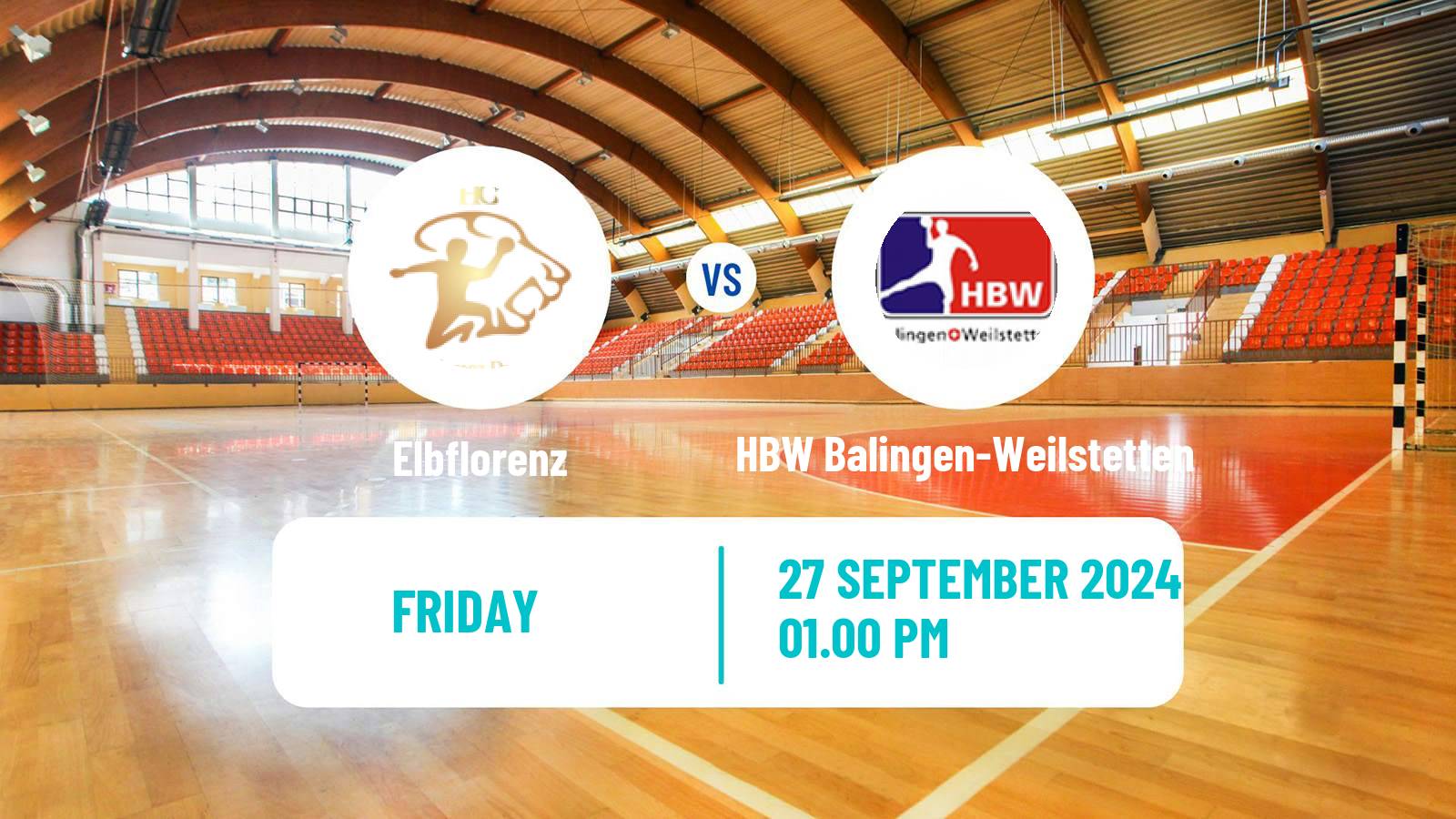 Handball German 2 Bundesliga Handball Elbflorenz - HBW Balingen-Weilstetten