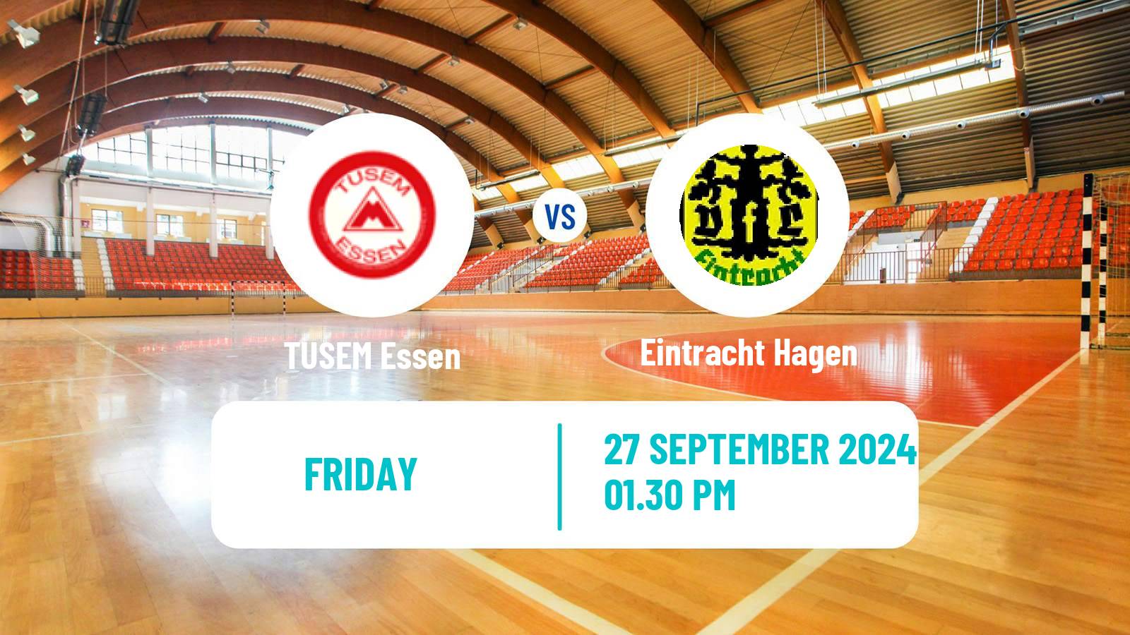 Handball German 2 Bundesliga Handball TUSEM Essen - Eintracht Hagen