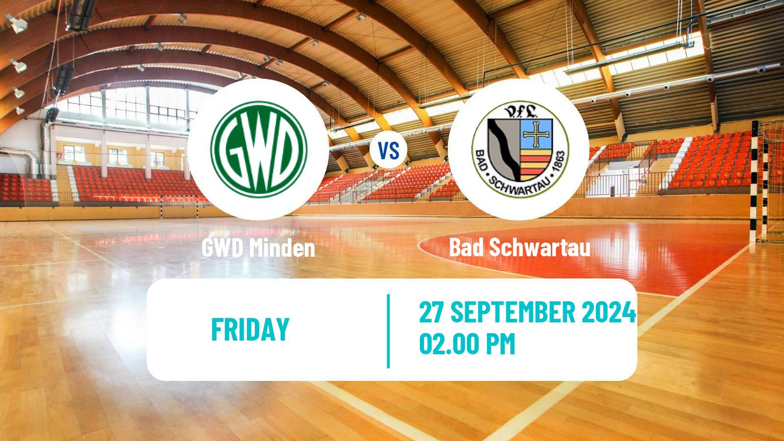 Handball German 2 Bundesliga Handball GWD Minden - Bad Schwartau