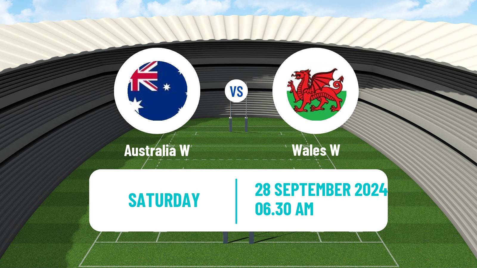 Rugby union WXV 2 Rugby Women Australia W - Wales W