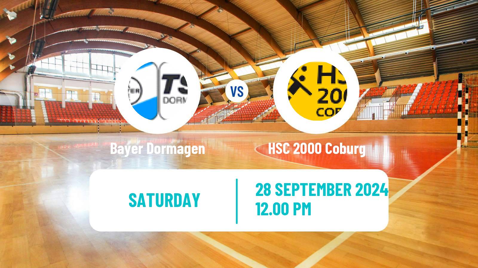 Handball German 2 Bundesliga Handball Bayer Dormagen - HSC 2000 Coburg