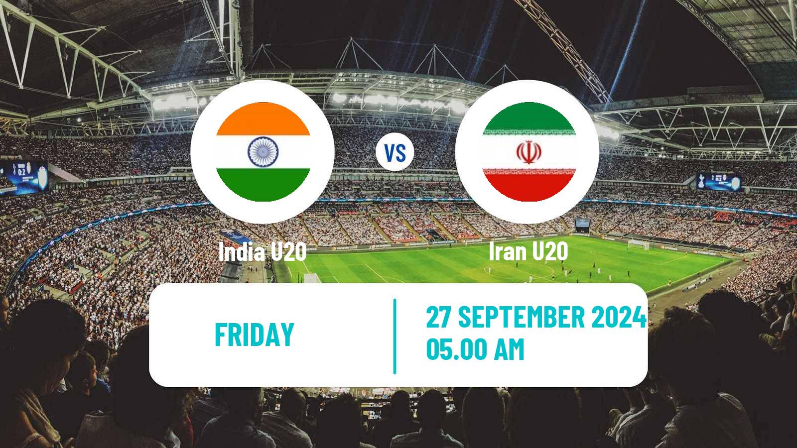 Soccer AFC Championship U20 India U20 - Iran U20