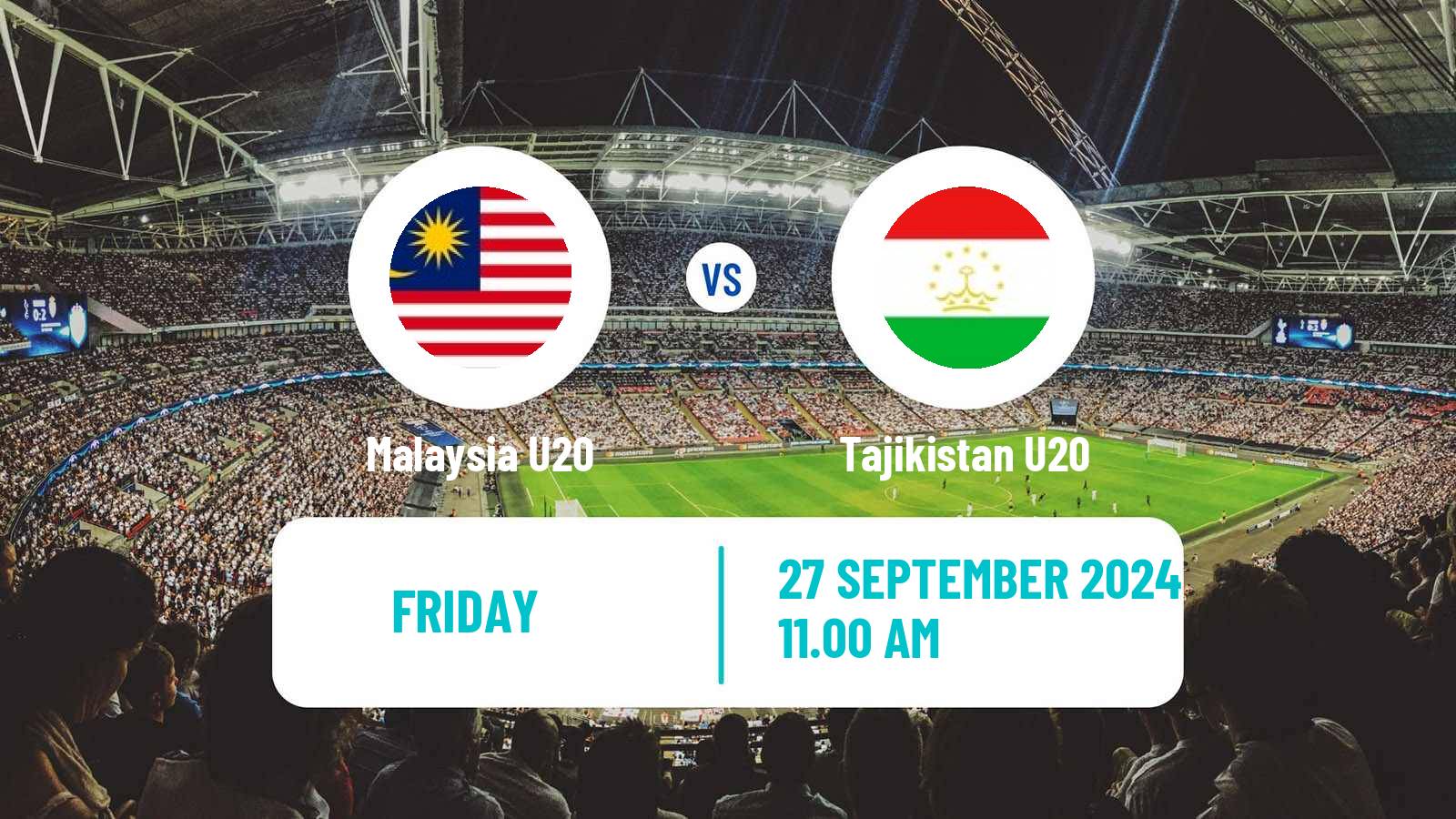 Soccer AFC Championship U20 Malaysia U20 - Tajikistan U20